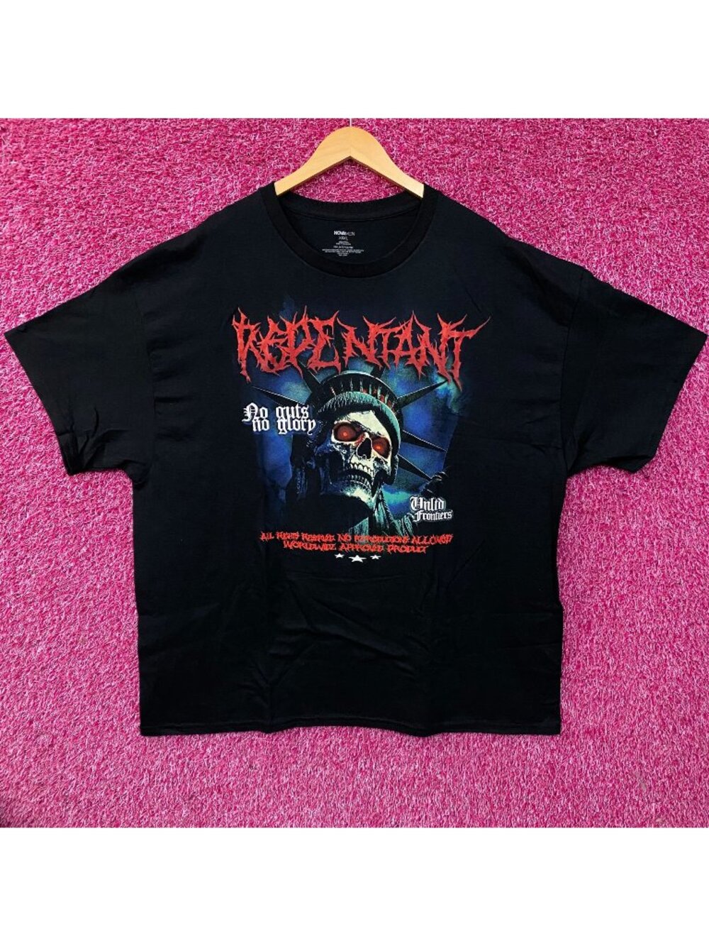 Fashion Nova Repentant Skull Graphic Short Sleeve Tee Shirt 3XL